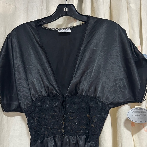 Elegant Black Chemise Slip M - Picture 3 of 5